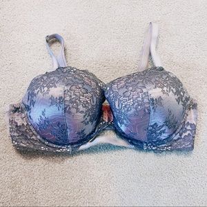 Victoria’s Secret Purple Lace Push-Up Bra